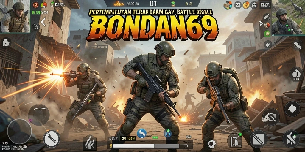 Gambaran aksi intens dalam gameplay BONDAN69 yang mendebarkan.