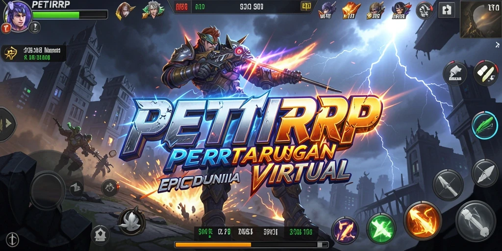 Gameplay seru dalam pertarungan satu lawan satu di PETIRRP.