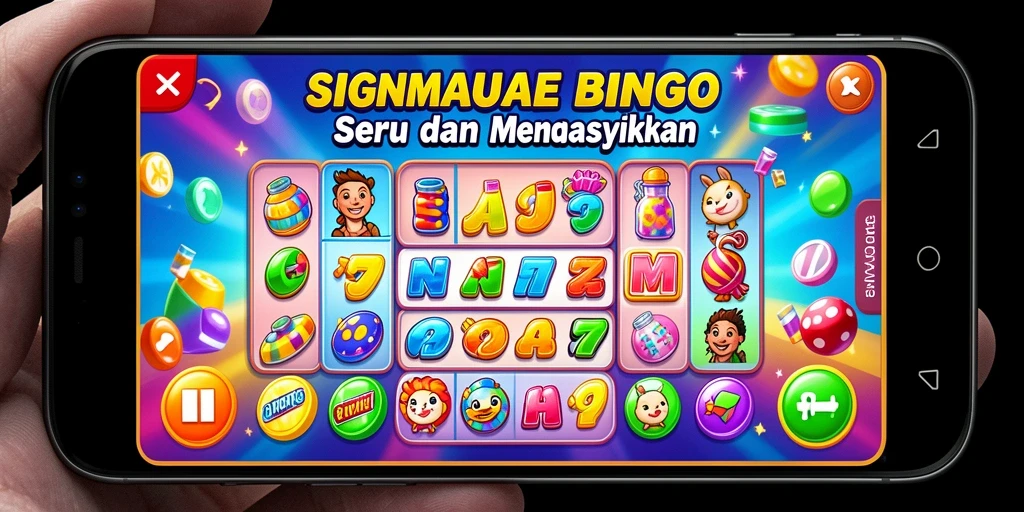 Tampilan menarik dari gameplay Bingo di SIGNATURE77.