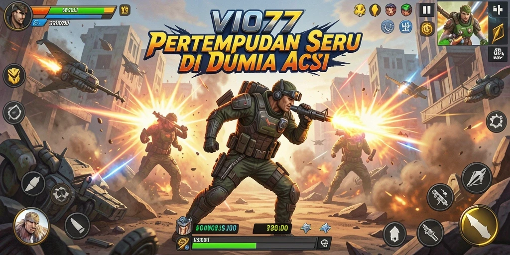 Tampilkan aksi seru dari gameplay VIO77 yang mendebarkan.